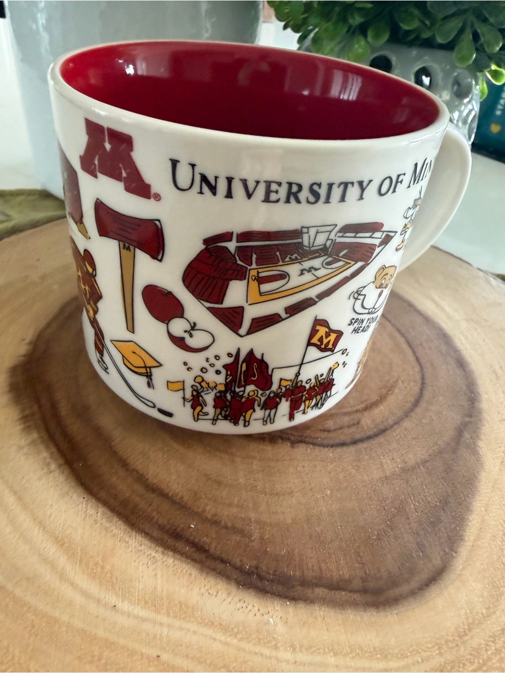 Starbucks Minnesota Gophers Been There Campus Collection Coffee Mug